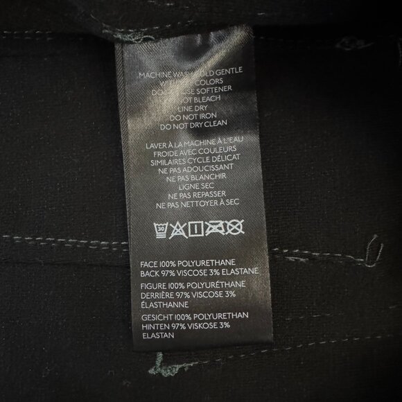 Anthropologie Maeve The Colette Cropped Wide Leg Faux Leather Pants NWT - Picture 11 of 11